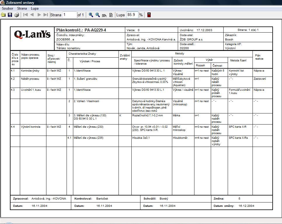 Q-LanYs - Software FMEA - analýza možných vad a příčin